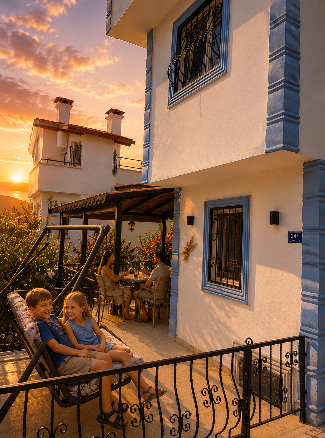 Private bay villa Kusadasi (50 meter van de zee), foto 6
